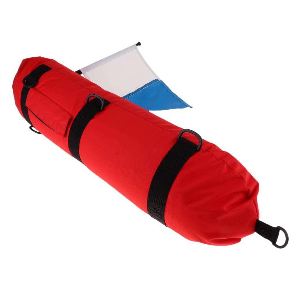 MOH Snorkeling Spearfishing Freediving Inflatable Scuba Diving Float Buoy & Dive Flag for Diver Down 3