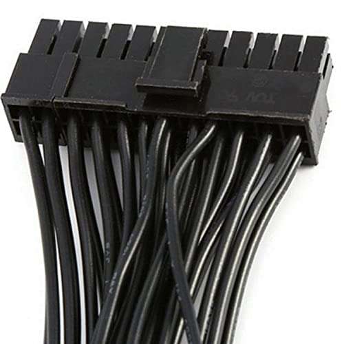 Tobo 24 Pin Dual PSU Power Supply Splitter Extension Synchronizer Adapter Male to Female ATX Motherboard Cable for Mining (24 Pin Dual PSU Power Supply Cable) - TD-246TC 6