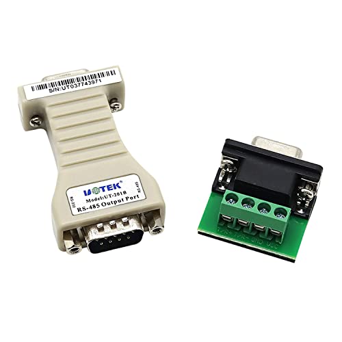 UOTEK Mini RS232 to RS485 Converter Adapter RS-232 to RS-485 Serial Converter Port-Powered UT-201B 5