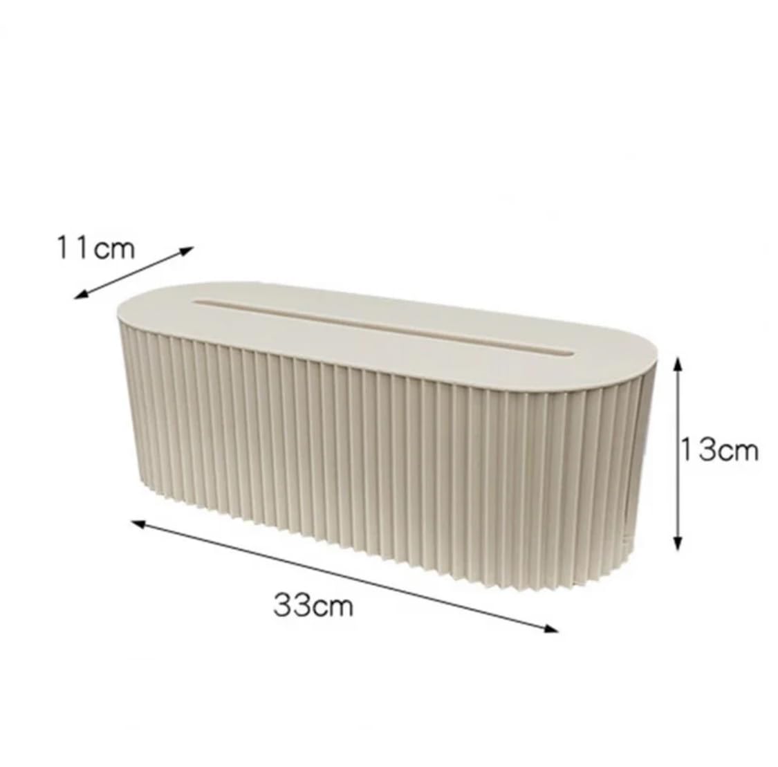 Generic Cable Management Organizer Storage Container, Living Room Storage Boxes Organizer, Multiple Room Storage Organizer, Beige 5