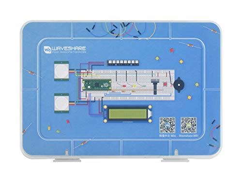 waveshare for Raspberry Pi Pico Basic Starter Kit with Rich Tutorials and Resources,Fast Getting Started with Raspberry Pi Pico and MicroPython Programming for Raspberry Pi Beginners 5