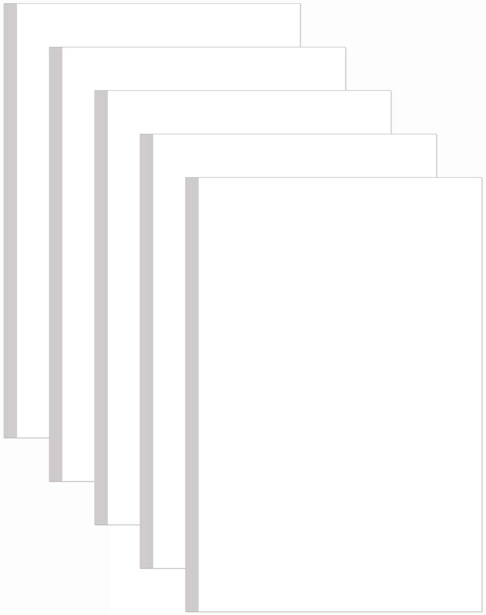 (5-Pack) 11" x 17" Blank Print Paper, 225Sheets/450Pages Blank Loose-Leaf Paper, DIY Template Printing in Office, 100gsm Blank Paper 1