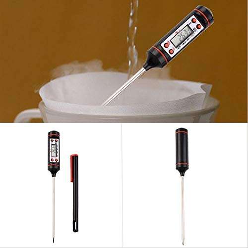 Vroxy Durable Digital LCD Cooking Food Meat Temperature Measurement Thermometer | Kitchen BBQ Thermometer Temperature Test Pen | Instant Read Thermometer - 1 PCs 6