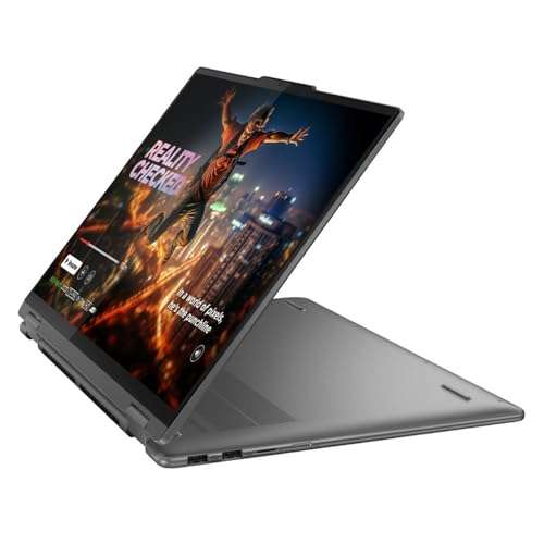 Lenovo Yoga 7i 2-in-1 Laptop, 16" 2K Touchscreen, Core Ultra 5 125U (Beats i7-1355U), 16GB LPDDR5X, 512GB SSD, 300 nits, Backlit, TB4, HDMI 2.1, FP, WiFi 6E, Webcam, PDG Portable Stand, Win 11 Pro 2