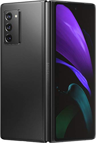 Samsung Galaxy Z Fold2 5G 12GB + 256GB SM-F916B EU/UK Model Dual SIM (Single Physical Sim + Esim) Factory Unlocked International Version GSM - Mystic Black (Ships After 09/18) 2