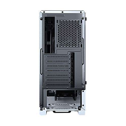 Phanteks Metallic Gear Neo Air Mid Tower ATX Computer Case/Gaming Cabinet - White | Support ATX, Micro-ATX, Mini-ITX, E-ATX | Pre-Installed 2 x 1200 mm Fans in Front - MG-NE520A_BK01 4