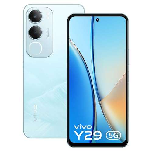 vivo Y29 5G (Glacier Blue, 6GB RAM, 128GB Storage) with No Cost EMI/Additional Exchange Offers 1