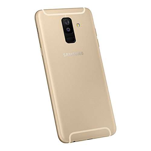 Samsung Galaxy A6+ (A605G) GSM Unlocked 6" sAMOLED Infinity Display with Live Focus Dual Camera Smartphone - Gold 6