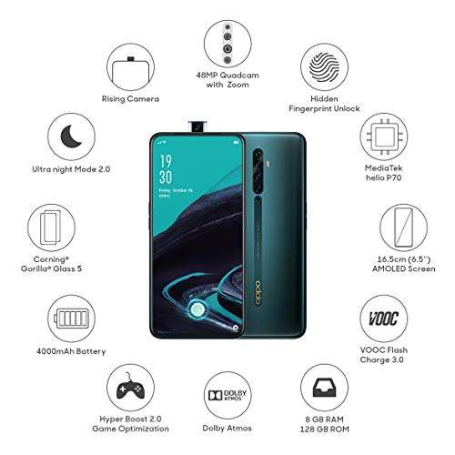 OPPO Reno2 F (Lake Green, 8GB RAM, 128GB Storage) 2