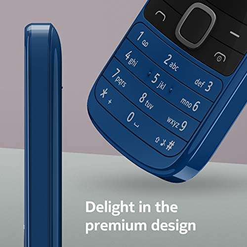 Nokia 225 4G Dual-SIM 64MB Factory Unlocked 4G Cellphone (Blue) - International Version 5