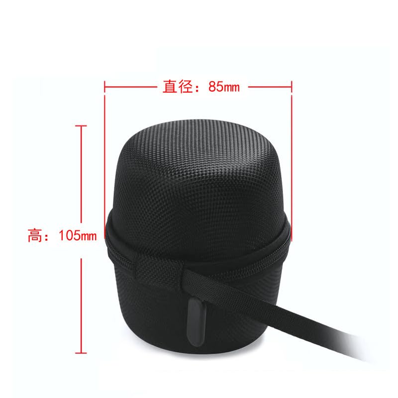XinGeeek Speaker Carrying Case for Sony SRS-XB100 Portable Travel Speaker Hard Case Protective Storage Bag for Sony SRS-XB100 Bluetooth Speaker with Zipper and Handle, Black 4