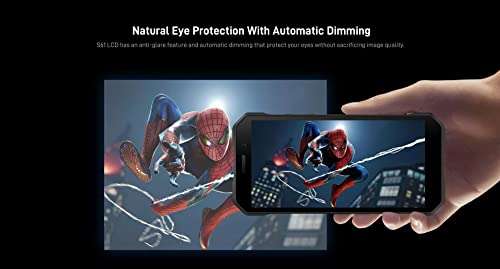DOOGEE S61 Rugged Smartphone - 2022 Android 12 Rugged Phone - 20MP Night Vision Camera - 6GB+64GB - IP68 Waterproof Unlocked Cell Phone Outdoor- 5180mAh Battery - 6.0" IPS HD- Dual SIM 4G (Kevlar) 6