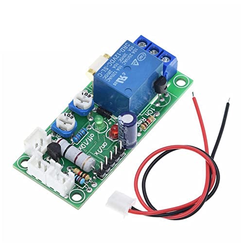 PIKIS 1PCS Vibration Module/Vibration Sensors Relay Switch Sensitivity and The Time Delay Adjustable (D2A1) 12V 5
