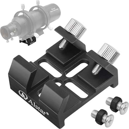 Alstar Universal Dovetail Base for Finder Scope - Ideal for Installation of Finder Scope, Green Laser Pointer Bracket 1