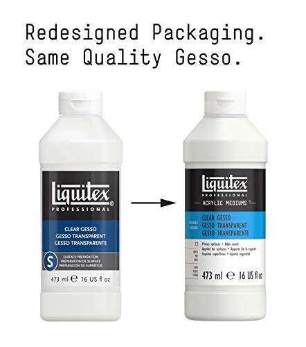 Liquitex Clear Gesso - 473ml (16 oz) 2