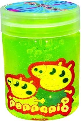 Economical Store 91 Pack of 2 Piggi Slime Putty Play Dough for Kids Girls, Play Toy in Beautiful Colours Small Size Bottles 3