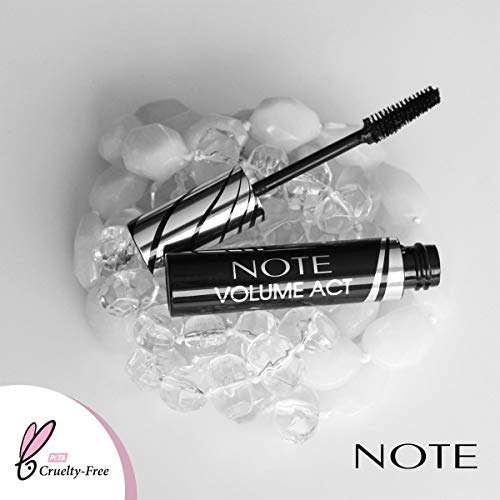 NOTE, Volume Act Mascara, Black, 16 millilitre 2