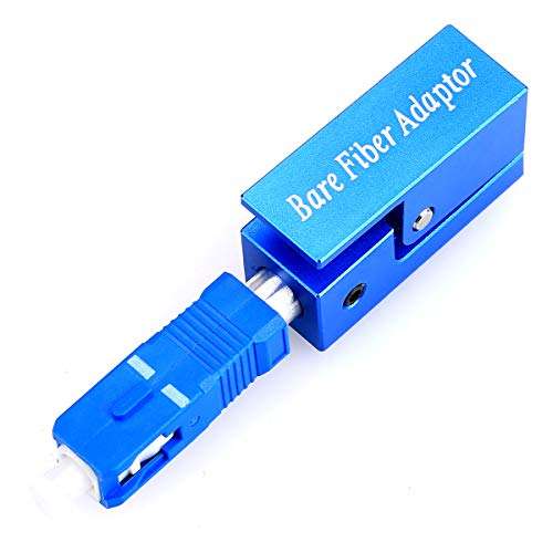 KELUSHI 1PCS New Hot Fiber Optic Connector Sc type Square Adapter （blue）. 1
