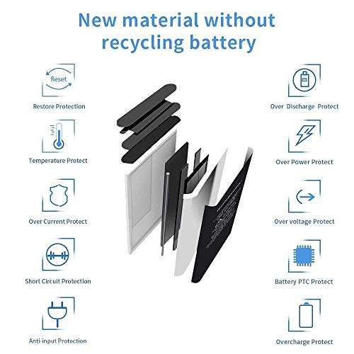 Cleantt Compatible with Galaxy J7 Battery, 3300mAh Replacement Battery Compatible with Galaxy J7 J727 J727A J727V J727R4 J727T J727T1 5