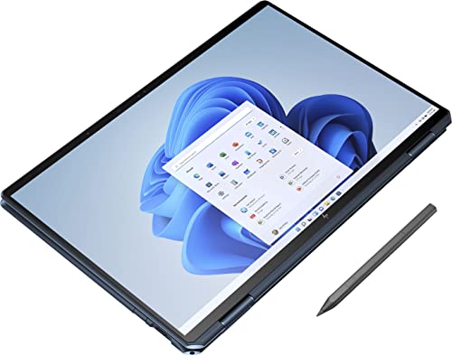 HP Spectre x360-16 2-in-1 IPS Laptop (Intel i7-11390H 4-Core, 16GB RAM, 1TB PCIe SSD, Intel Iris Xe, 16.0" 60Hz Touch 3072x1920, Active Pen, Fingerprint, Wifi, Win 11 Home) with Hub 6