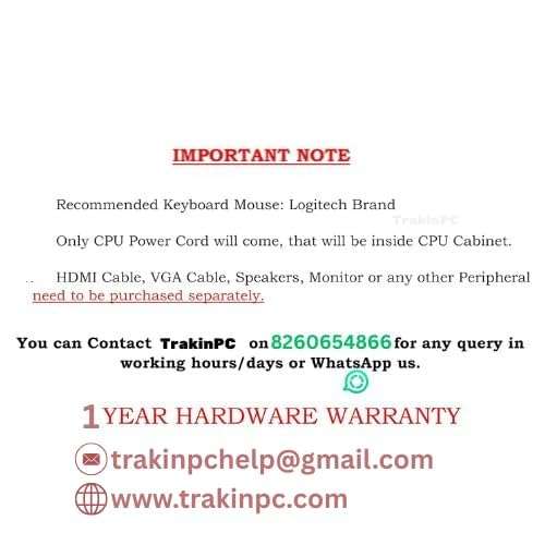 TrakinPC® TPCL500AC 500 GB Laptop, Desktop Internal Hard Disk Drive (HDD) (500GB Internal Laptop Hard Drive 5400 RPM 128 Cache (TPCL500AC) 2 Years Warranty) (Interface: SATA, Form Factor: 2.5 Inch) 6