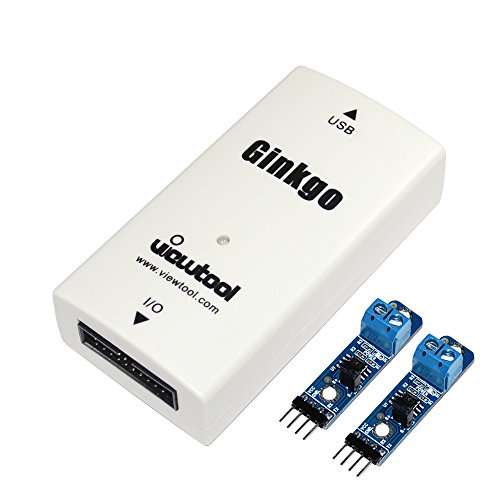ViewTool Ginkgo USB to CAN Bus Adapter Support Windows/Linux/MAC/Android/Raspberry Pi USB-CAN Converter Compatible with I2C/SPI/UART/GPIO 1