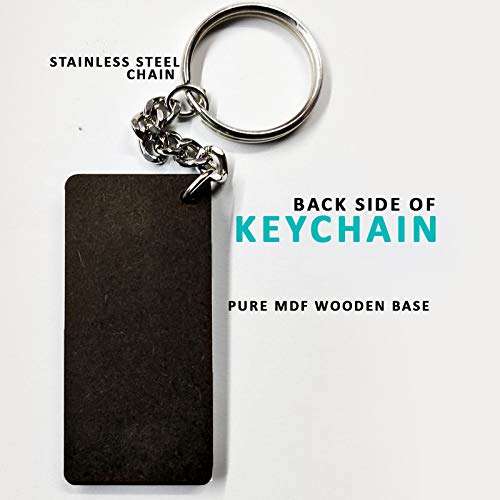 Color Empire Premium Printed Keychain & Mouse Pad for PC Computer and Laptop Combo| Excuse Me | Non Slip Anti Skid & Waterproof Mousepad | Gaming Mousepad 5