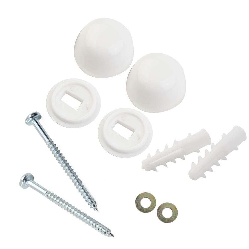 Tool Part for Screws Mounting 1 Set Anchor Bidet Bolts Fitting Fixing Kit Plastic + Iron 4