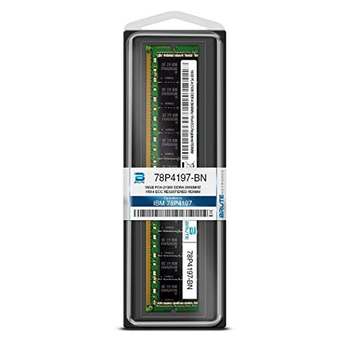 Brute Networks 78P4197-BN - 16GB DDR4-2666Mhz 1Rx4 ECC Registered RDIMM (Compatible with OEM PN# 78P4197) 3