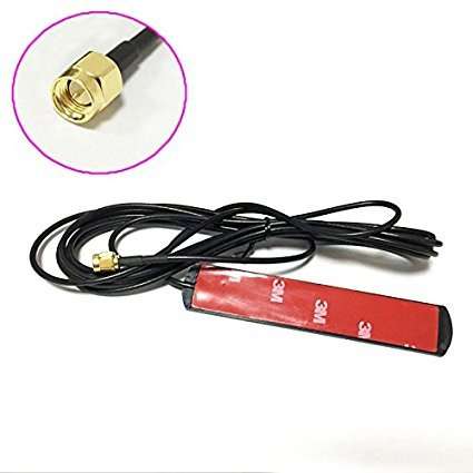 4G LTE 800-2600Mhz Antenna 3dbi SMA Male Connector Patch Pasted Aerial with 3meters Extension Cable USA Shipping 2