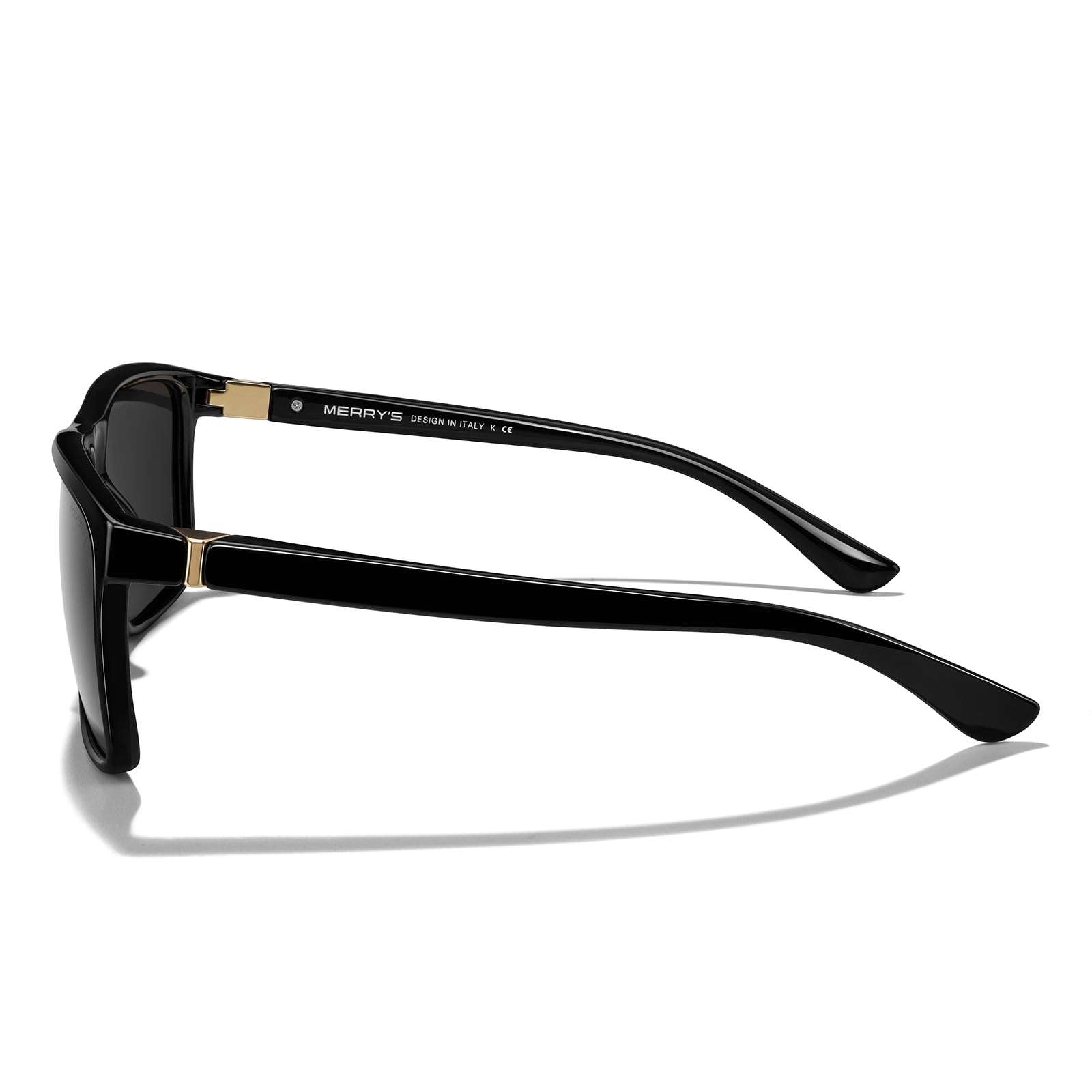 MERRY'S Rectangular Polarized Sports Sunglasses for Men Women Cycling Driving Fishing UV400 Protection S8225 3