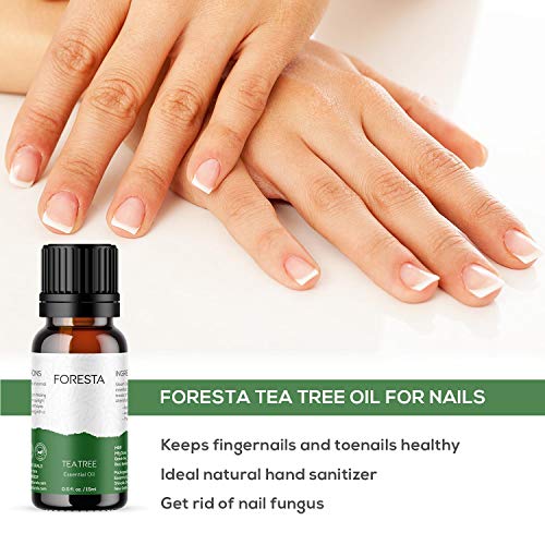 Foresta Naturals Tea Tree Essential Oil | 15 ML | For Skin and Hair | Acne, Dandruff, Scars, Infections 5