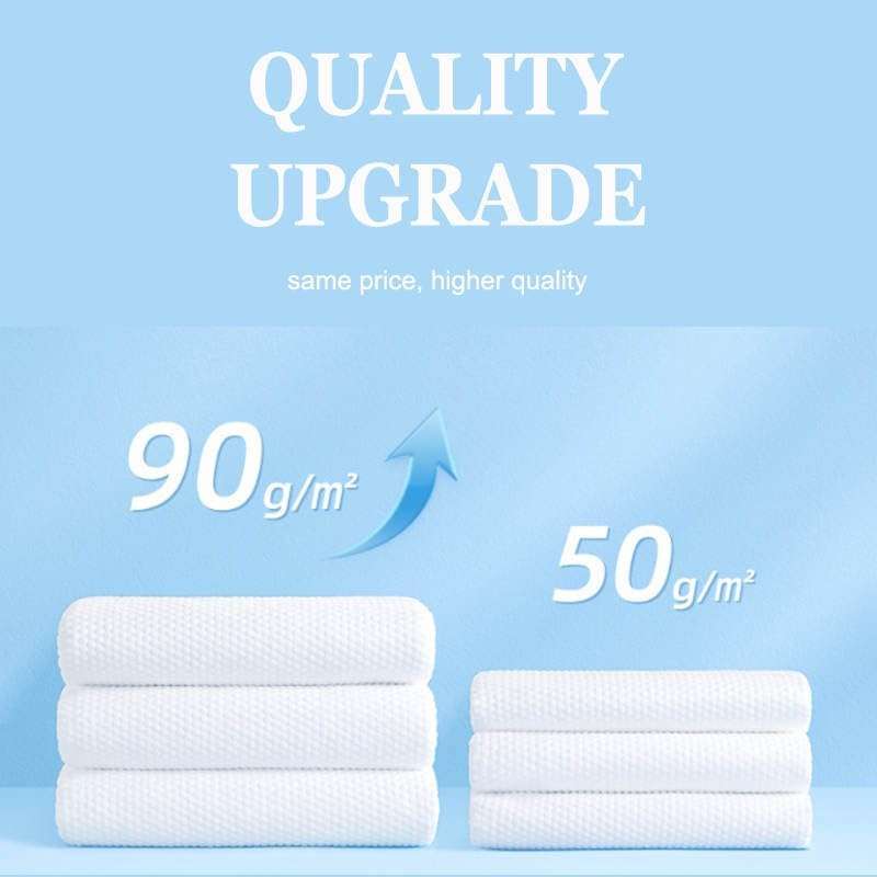 Cheekee Disposable Face Towels - Dermatologist Tested, Biobased, Clinically Proven, 100% Vegan & Cruelty-Free, Ultra Soft for Sensitive Skin, Reduces Redness, Ideal for Skincare and Travel (50 units) 3