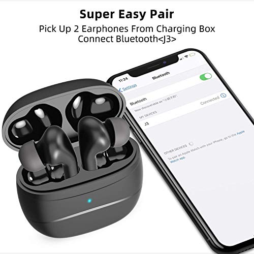 AceScreen Truly Wireless Bluetooth In Ear Earphone with Mic (Black) 2