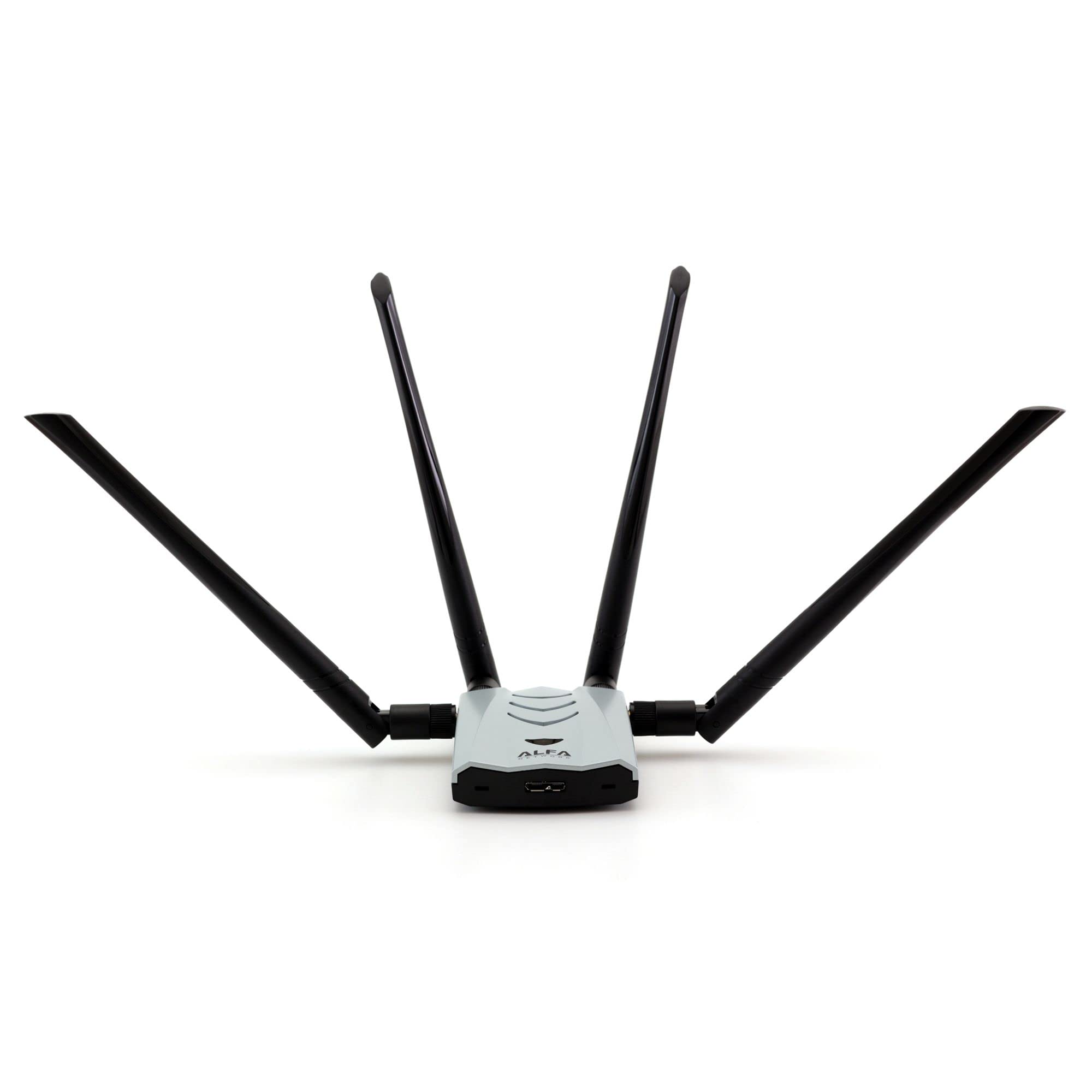 ALFA AC1900 WiFi Adapter - 1900 Mbps 802.11ac Long-Range Dual Band USB 3.0 Wi-Fi Network Adapter w/4x 5dBi External Dual-Band Antennas, TAA Compliant 3