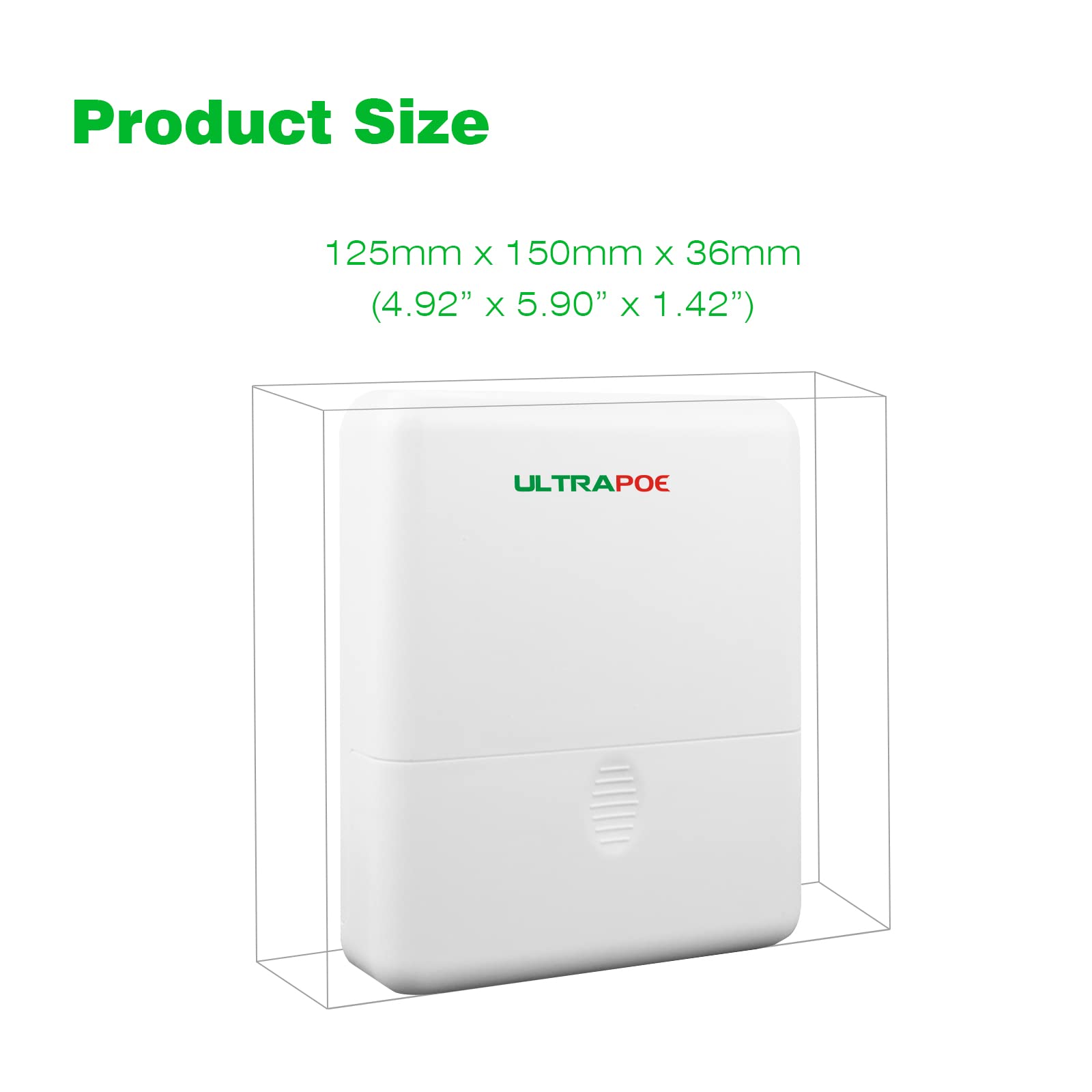 4-Port Outdoor Gigabit POE++ Extender - Ethernet Over 328ft Copper Wire - IEEE 802.3af/at/bt Compliant - Plug and Play - Ideal for High-Powered POE Devices 4