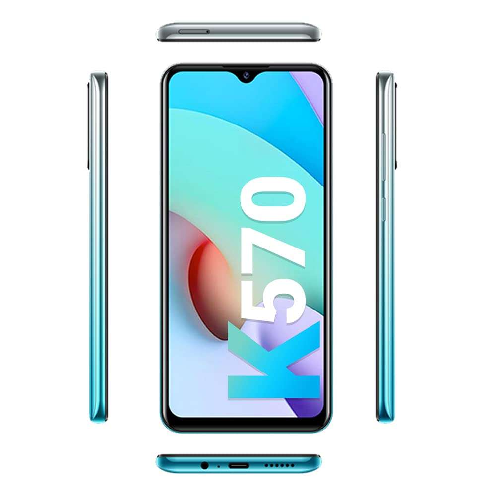 IKALL K570 Smartphone (6.53 Inch HD+ Display, 4GB, 64GB) (4G Volte) (Jude Green) 6