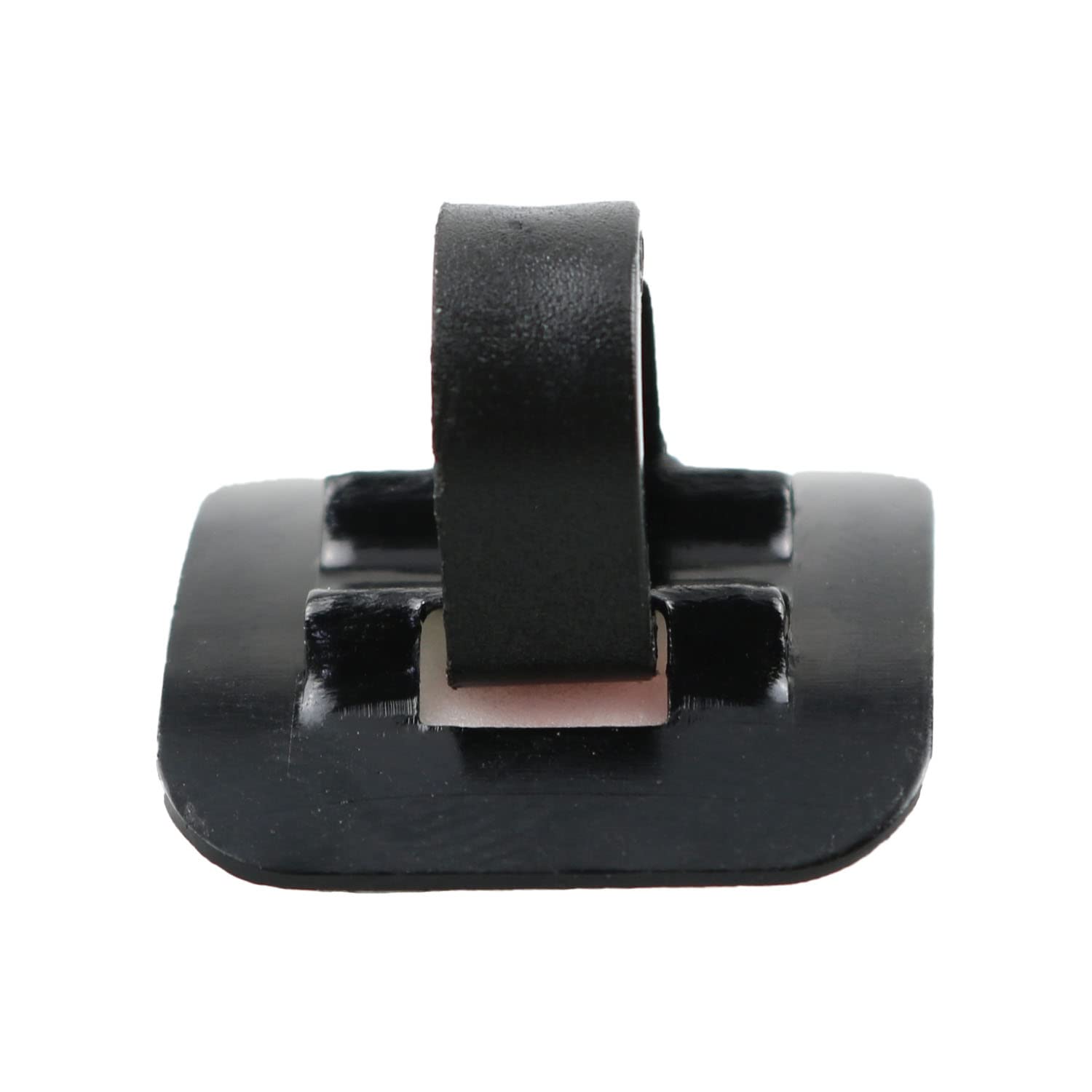 MEETOOT 6 Sets Bike Oil Tube Fixed Clamp Bicycle Folding Brake Cable Buckle Road Bike Line Guide Tubing Fixed Clamp C Shape Cord Holder Aluminum Alloy Base Wire Seat (with Plastic Buckle) 6