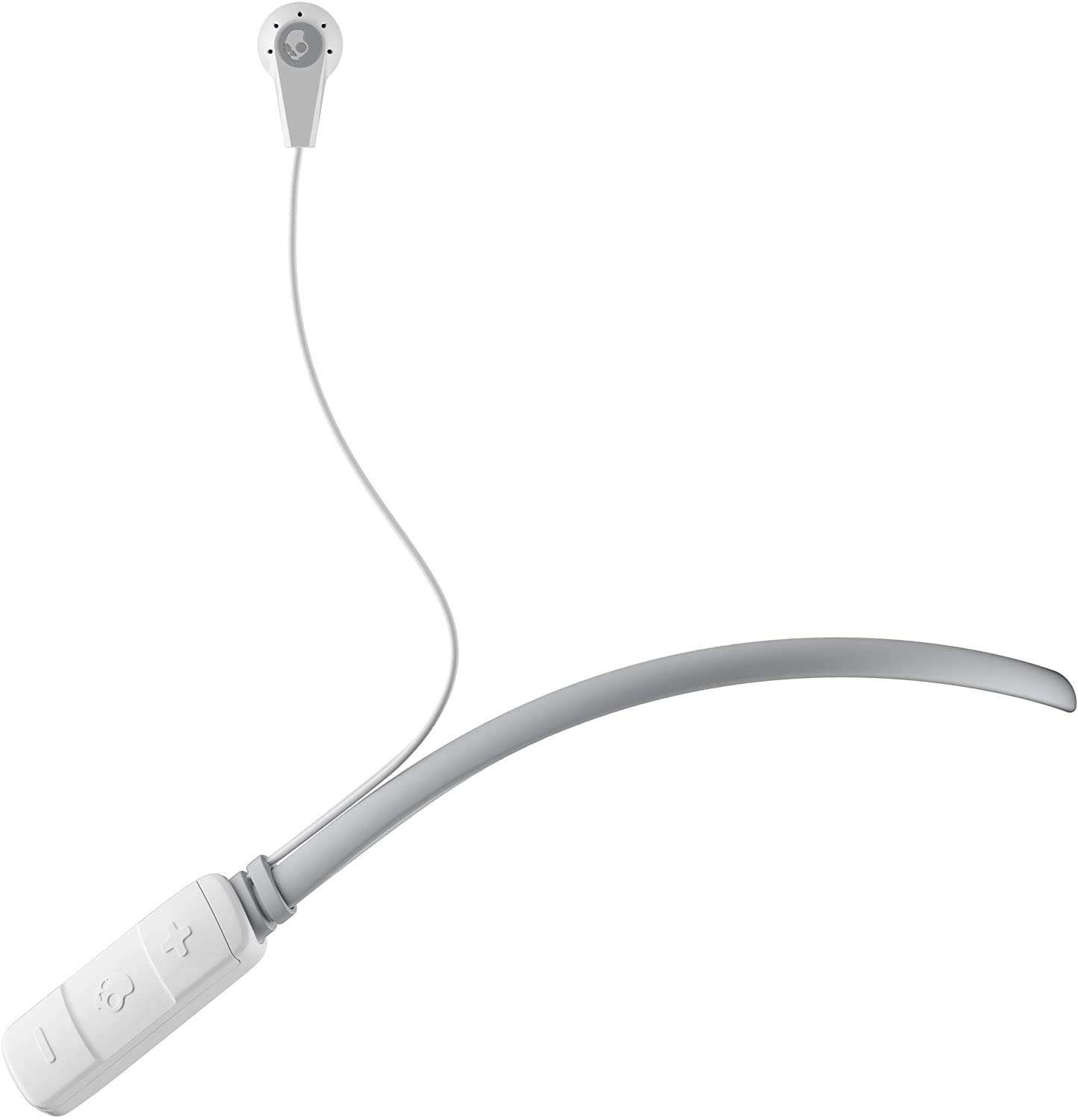 Skullcandy Ink'd Bluetooth Wireless Earbuds with Microphone, Noise Isolating Supreme Sound, 8-Hour Rechargeable Battery, Lightweight with Flexible Collar, White - 2 Pack 4