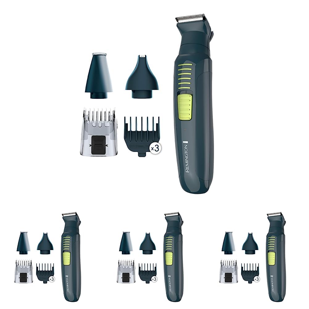 Remington Men's Multigroomer, PG6111, Teal/Green (Pack of 4)
