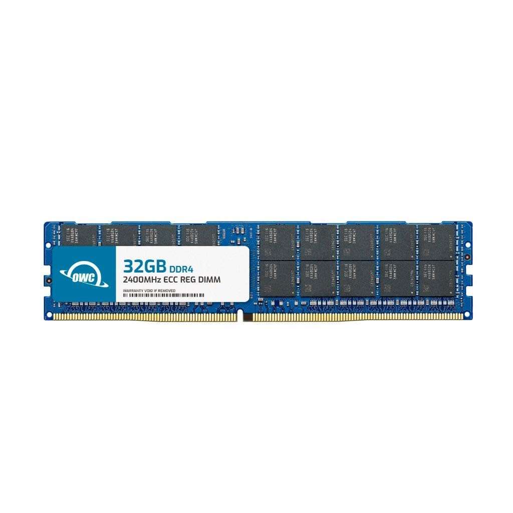 OWC 32GB DDR4 2400 PC4-19200 CL17 2Rx4 288-pin 1.2V ECC Registered RDIMM Memory RAM Module Upgrade Compatible with QNAP TES-1885U TES-3085U TS-1685 1