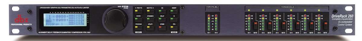 dbx DriveRack 260 Complete Equalization and Loudspeaker Control System 1