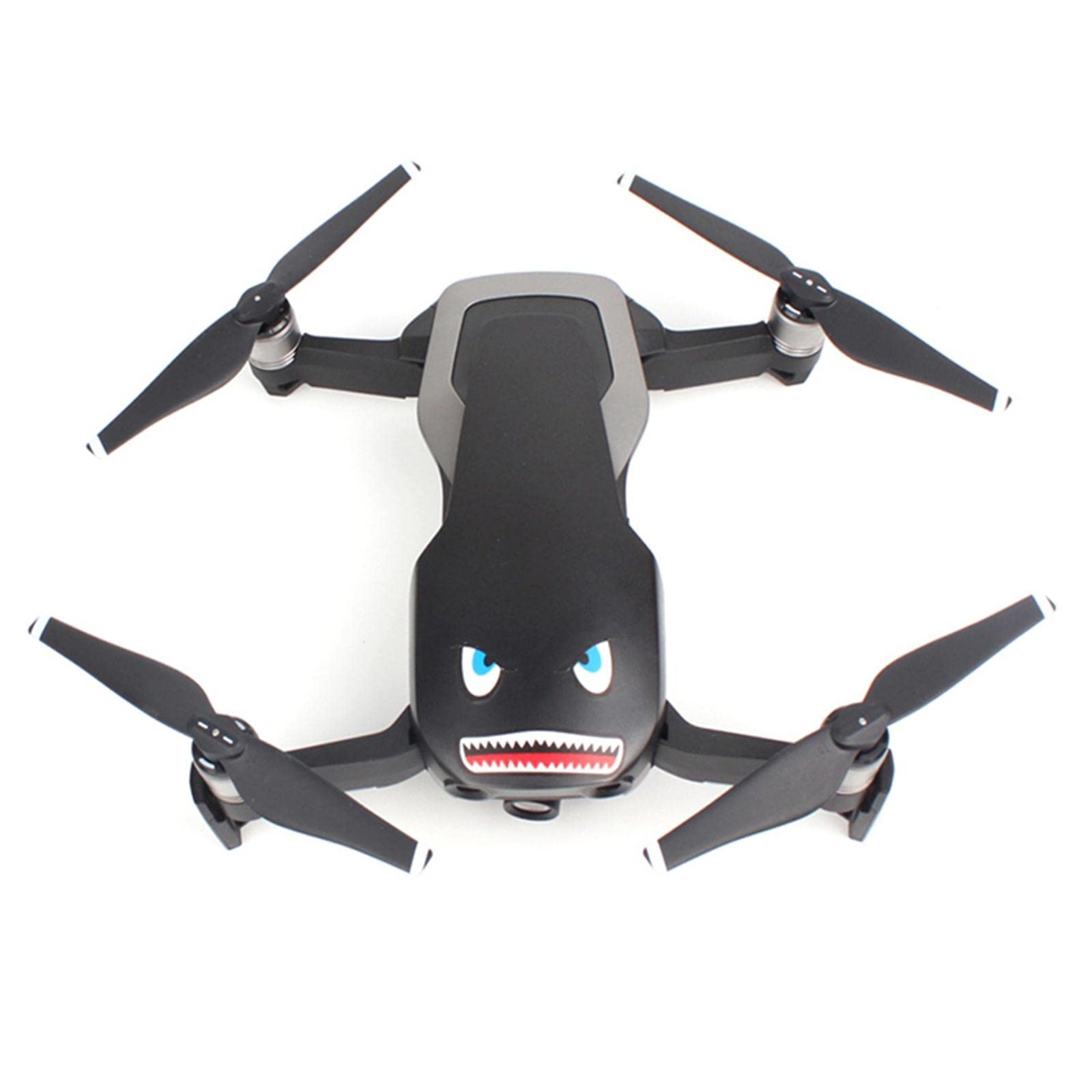 CALANDIS Set of 2 Drone Body Sticker Aircraft Decals Controller Set for DJI Mini 2 1