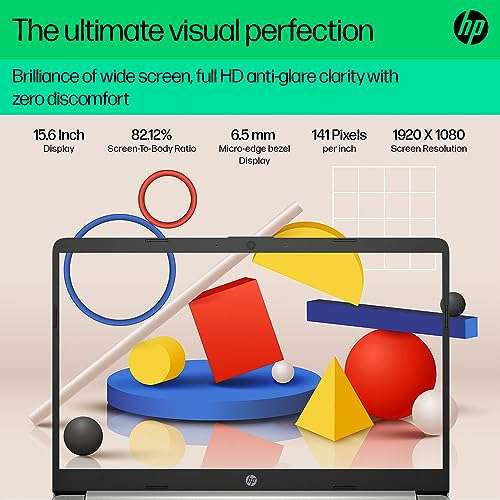 HP Laptop 15s, Ryzen 5 5500U, 15.6-inch (39.6 cm) FHD, Anti-Glare, 16GB DDR4, 512GB SSD, AMD Radeon Graphics, Dual Speakers, Backlit KB (Win 11,MSO, Natural Silver, 1.69 kg), 15s-eq2132au 2