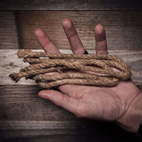 überleben Tindår Tinder Wick, Fire Starter Rope Refill (3-Pack) - Waterproof, 60 Min Burn Time Fire Tinder - Paraffin Wax Rope Hemp Wick - Emergency Fire Starter, Bushcraft Survival Kit 4