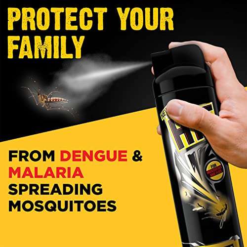 Hit Flying Insect Killer - Mosquito & Fly Killer Spray (625Ml) | Instant Kill | Protection From Dengue & Malaria, Pack Of 1 3