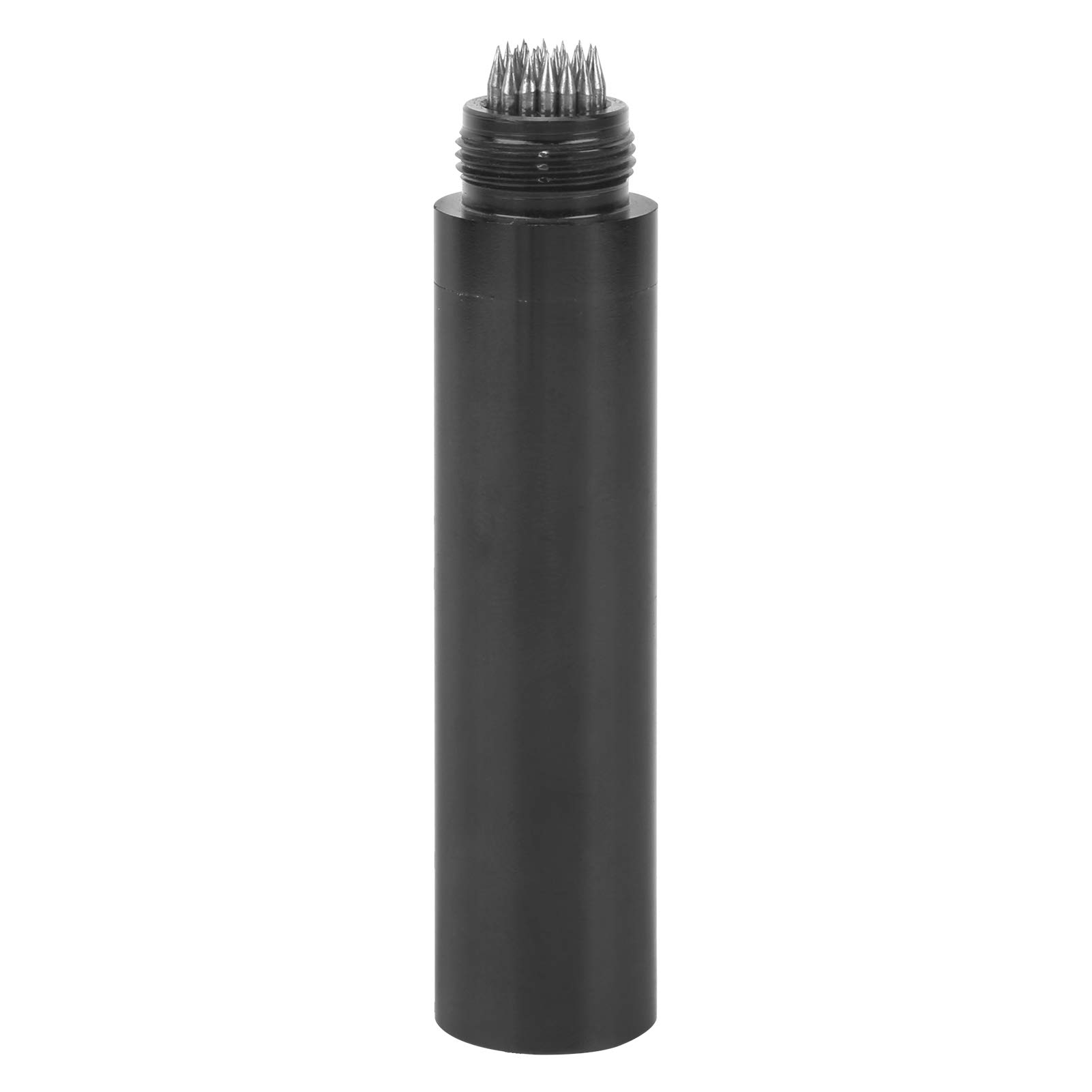 Arc Design Metal+Aluminum+Stainless Steel Without Burrs Cue Tip Shaper, 1 PCS Snooker Tip Pricker, for Leisure Exercise Snooker Billiard Cue(Black) 5