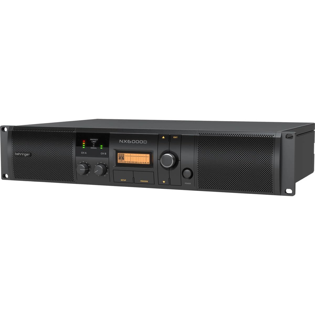 Behringer NX6000D Ultra-Lightweight 6000-Watt Class-D Power Amplifier with DSP Control an SmartSense Loudspeaker Impedance Compensation With XLR Cable 6