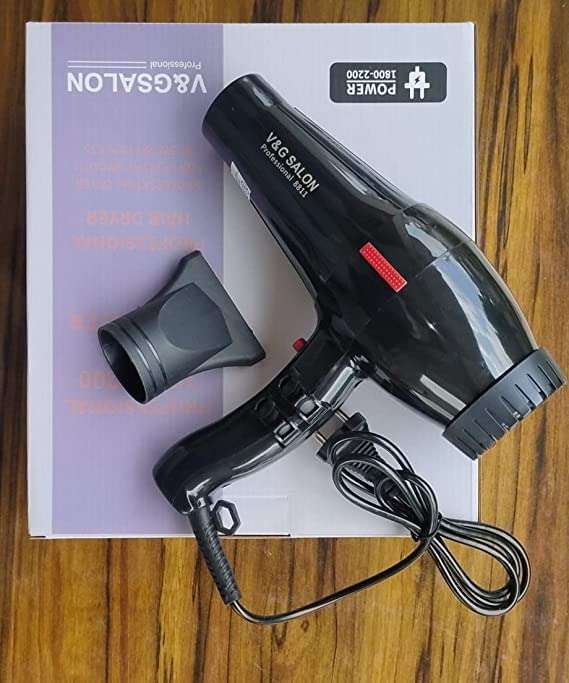 V&G SALON PROFESSIONAL HAIR DRYER-2000watt And 2IN1 HAIR STRAIGHTENER &CURLER-1818 4
