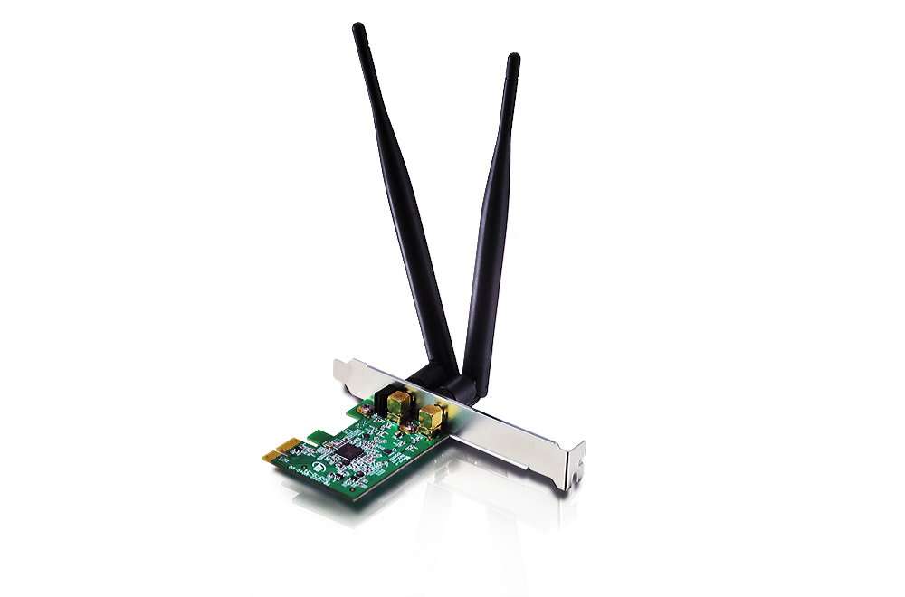 Netis WF2166 Wireless AC1200 Long-Range PCI-Express Adapter, Low Profile Bracket Included, 5dBi High Gain Antenna 1